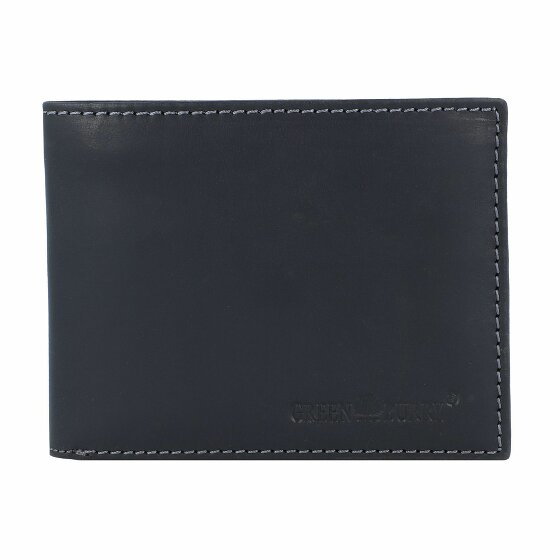 Greenburry Vintage Wallet RFID Leather 13 cm schwarz