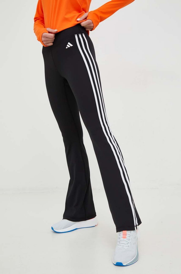 adidas Performance spodnie treningowe Training Essentials damskie kolor czarny z aplikacją HL0002