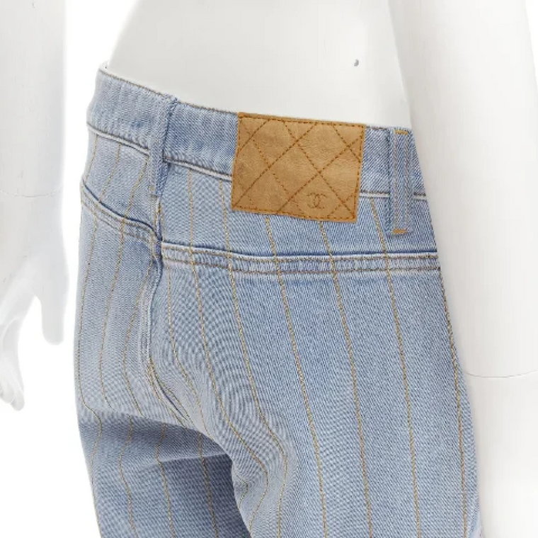 Pre-owned Cotton jeans Chanel Vintage