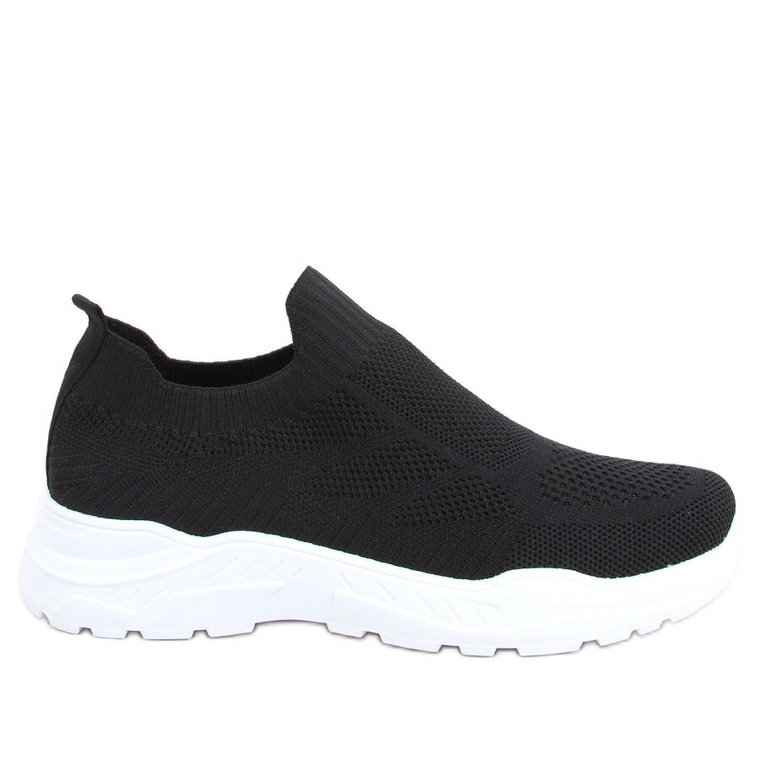 Buty sportowe skarpetkowe Vien Black czarne