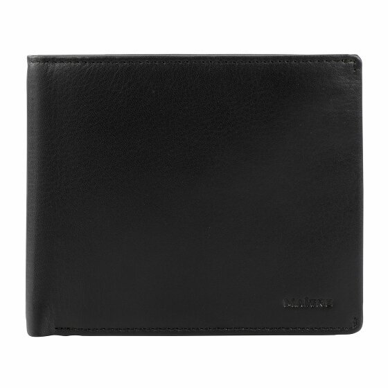 Maître F3 Gandolf Portfel Ochrona RFID Skórzany 12 cm black