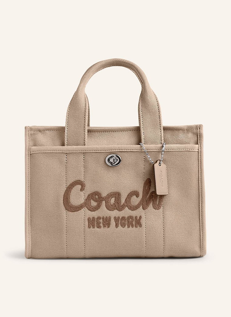 Coach Torba Shopper Cargo weiss