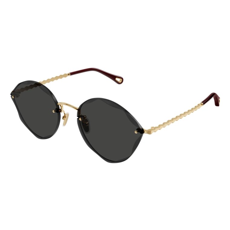 Stylowe Okulary przeciwsłoneczne Czarne Ch0253S Chloé