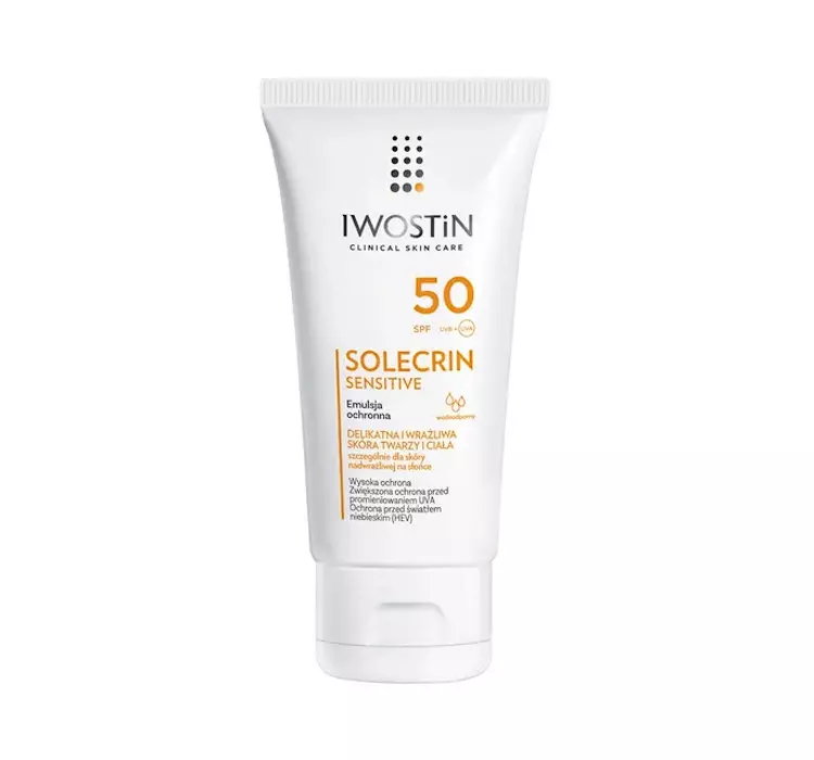 IWOSTIN SOLECRIN SENSITIVE EMULSJA OCHRONNA SPF50 100ML