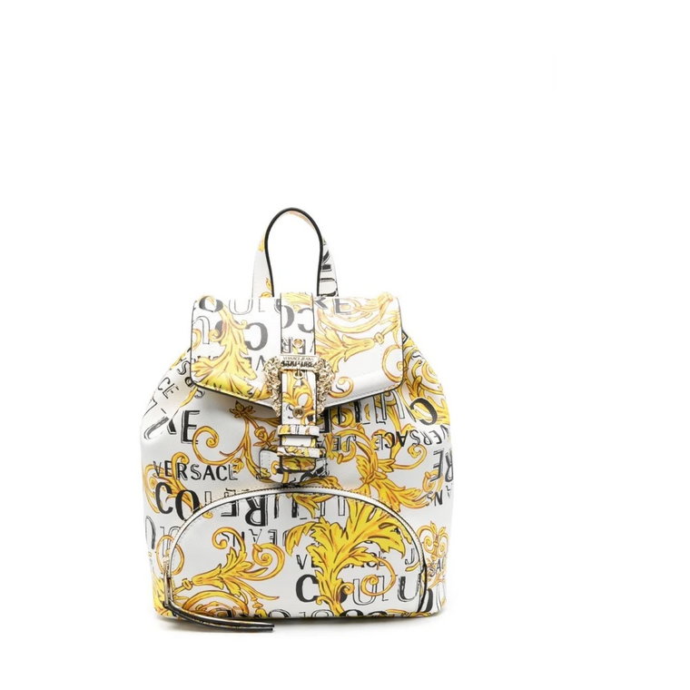 Women Bags Bucket Bag Backpack White Ss23 Versace Jeans Couture