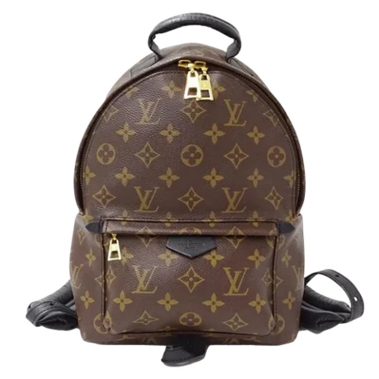 Używany Brązowy Plecak Louis Vuitton Palm Springs Louis Vuitton Vintage