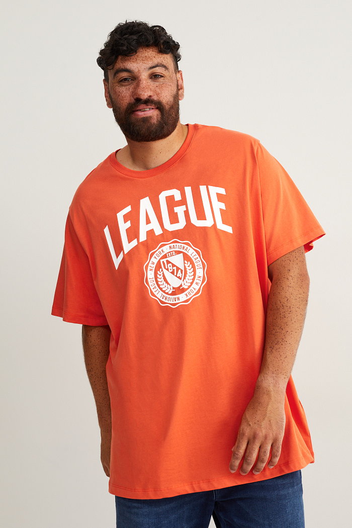 C&A T-shirt, Pomarańczowy, Rozmiar: 3XL