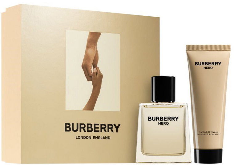 Zestaw męski Burberry Hero Woda toaletowa 50 ml + Żel pod prysznic 75 ml (3616304254307). Perfumy męskie