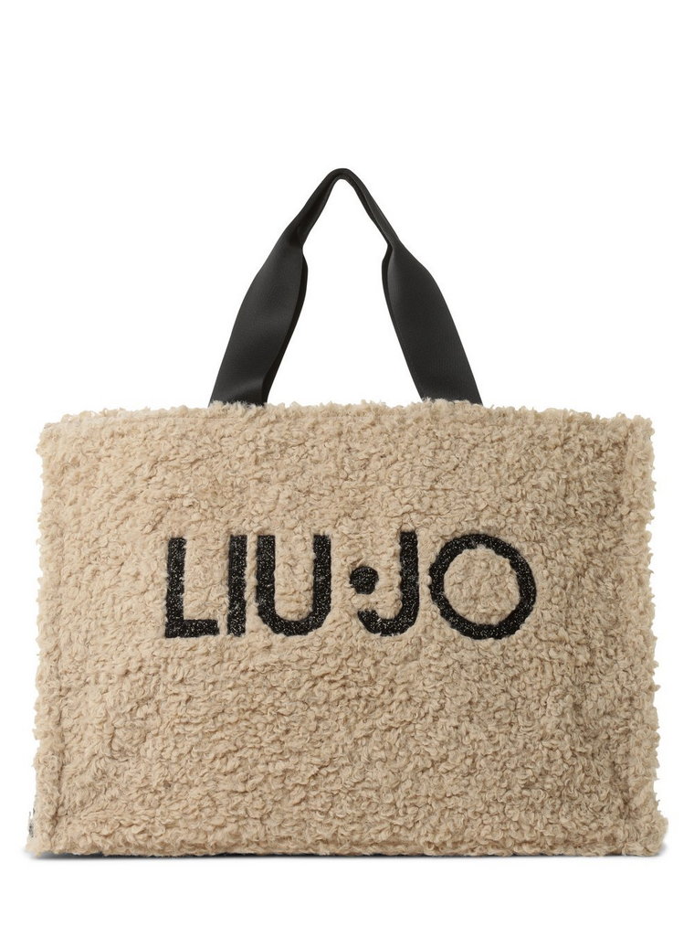 Liu Jo Collection - Damska torba shopper, beżowy