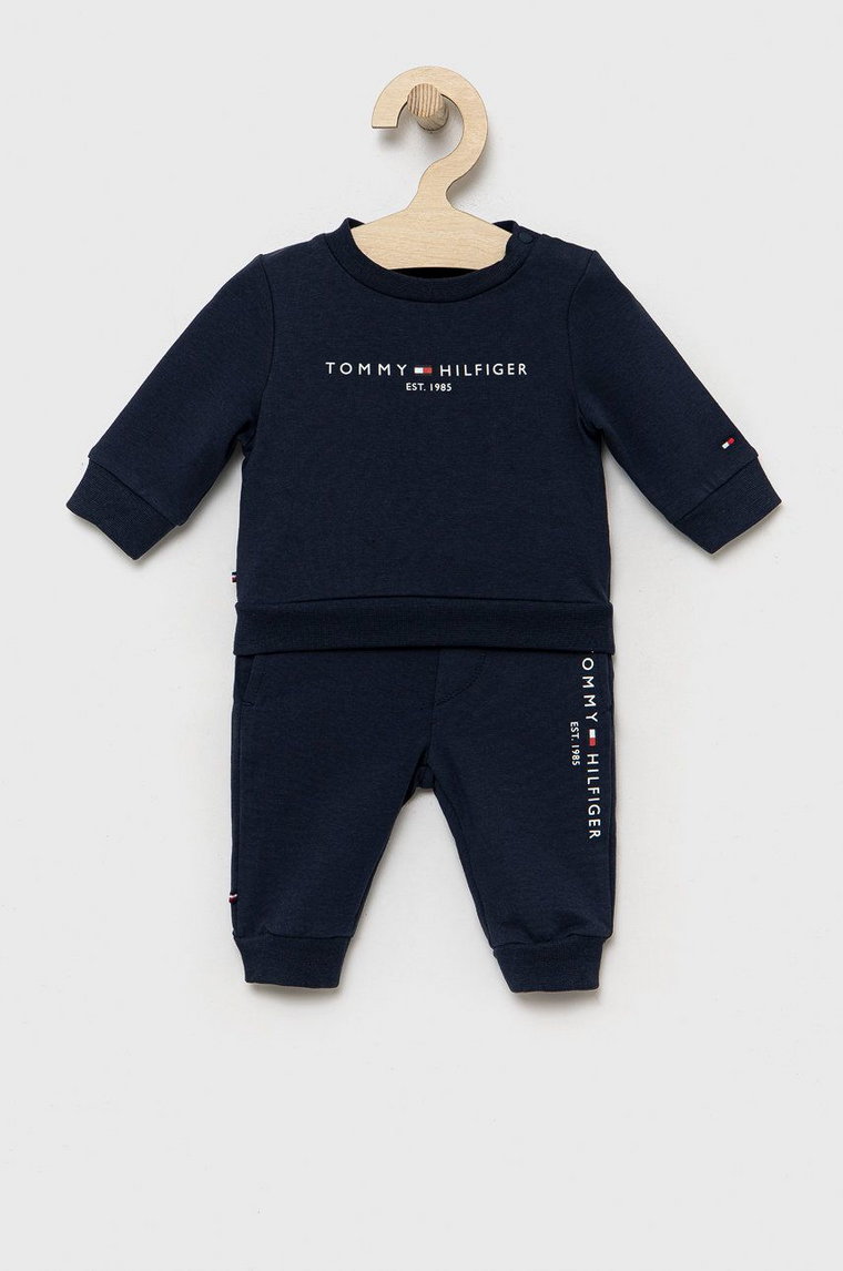 Tommy Hilfiger dres dziecięcy kolor granatowy