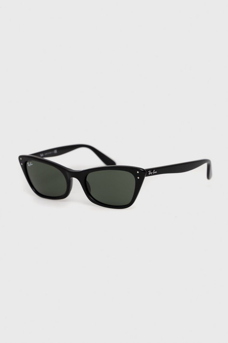 Ray-Ban okulary przeciwsłoneczne LADY BURBANK damskie kolor czarny 0RB2299