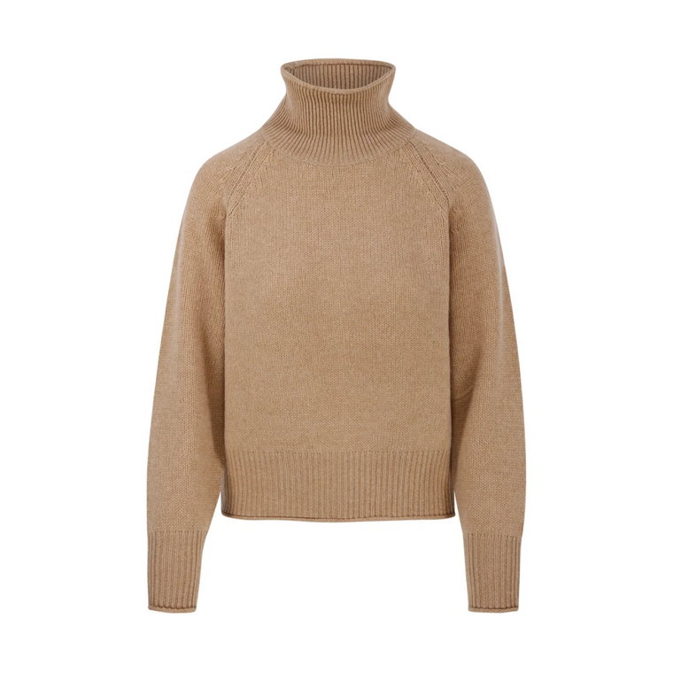 Kamelkowa Sweter Raglanowy Cashmere Company