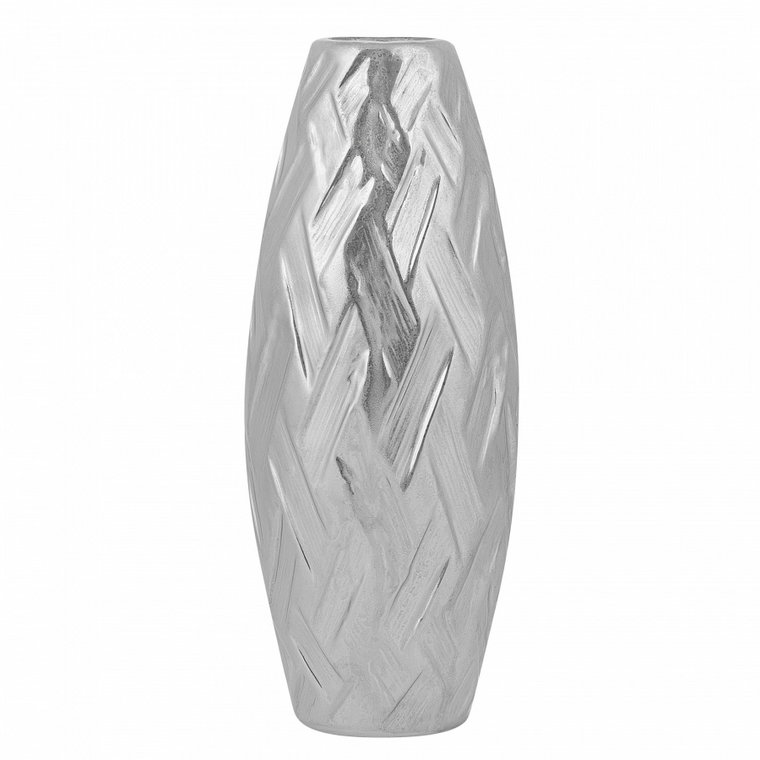 Dekoracyjny wazon na kwiaty srebrny ARPAD kod: 4260624118673