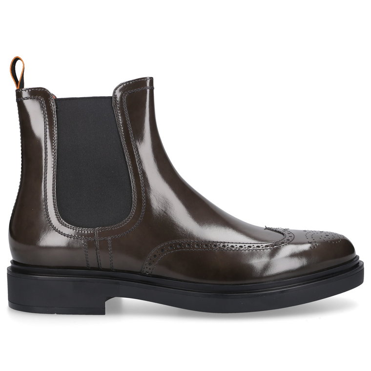 Santoni Chelsea Boots 17855 skóra cielęca