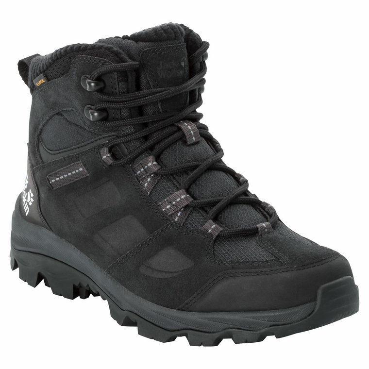 Buty zimowe damskie Jack Wolfskin VOJO 3 WT TEXAPORE MID W phantom / black - 5,5