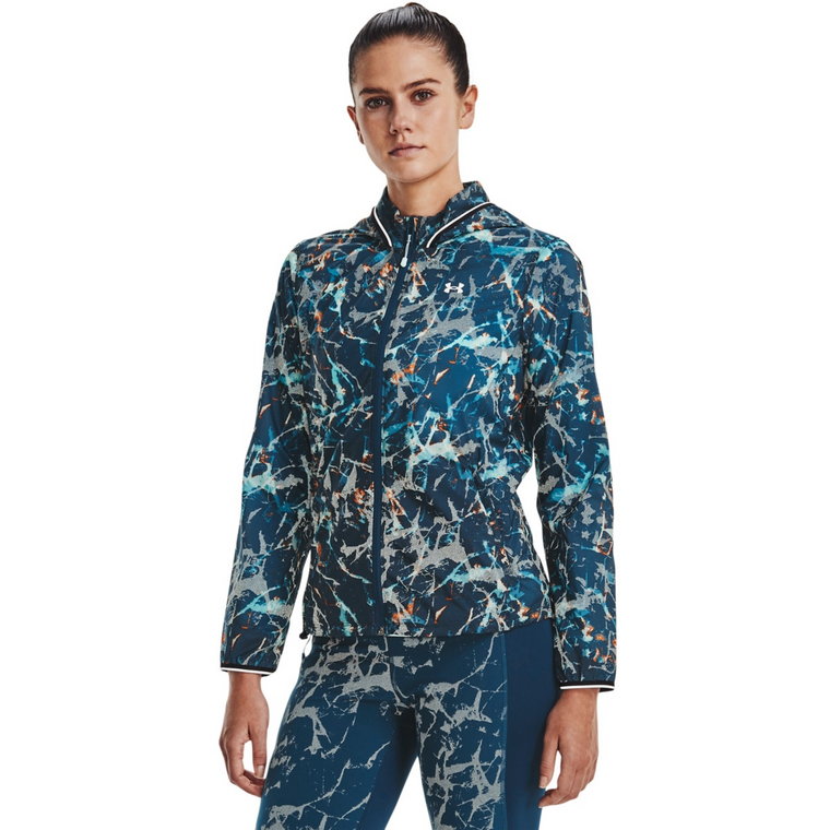 Damska kurtka do biegania UNDER ARMOUR UA STORM OUTRUN COLD JACKET - multikolor