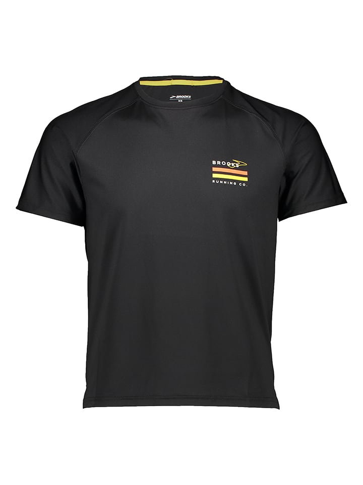 Brooks Koszulka sportowa "Run Within" w kolorze czarnym