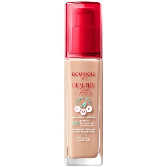 Bourjois Healthy Mix Clean wegański podkład rozświetlający 51.5 Rose Vanilla 30ml