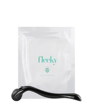 fleeky Hyaluron Sheet Mask + Roller Zestaw do pielęgnacji twarzy 1 szt.