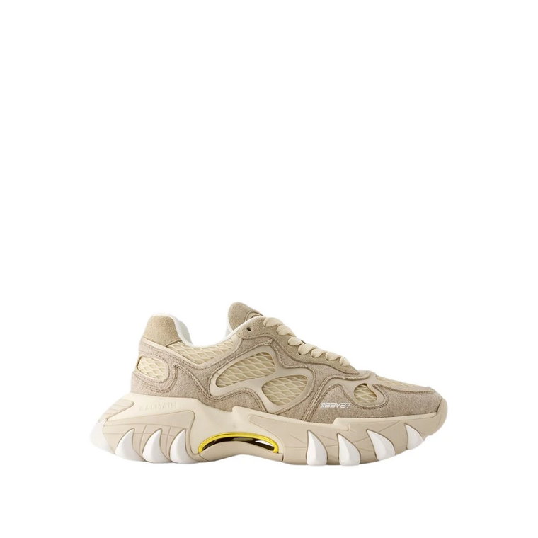 Mesh Beige Sneakers - B-East Balmain