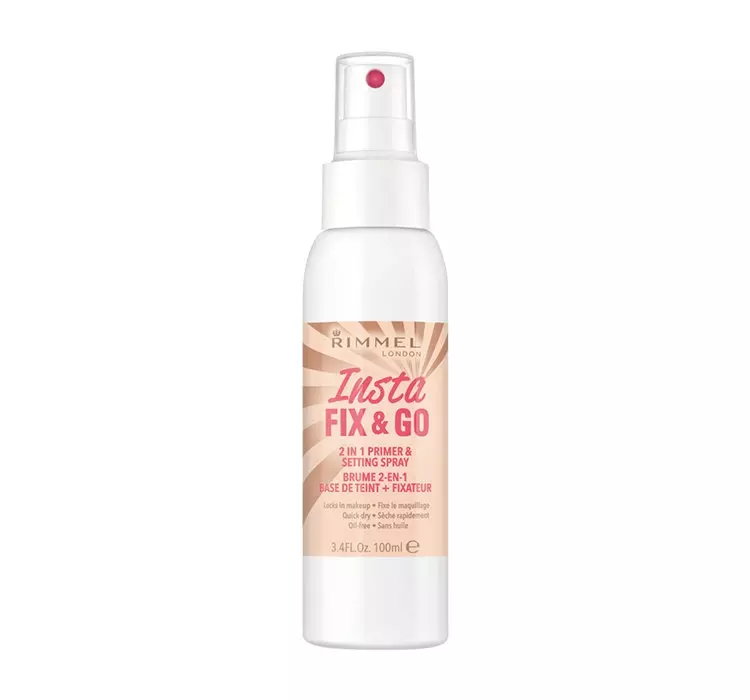 RIMMEL #INSTA FIX GO 2IN1 BAZA I UTRWALACZ DO MAKIJAŻU 100ML