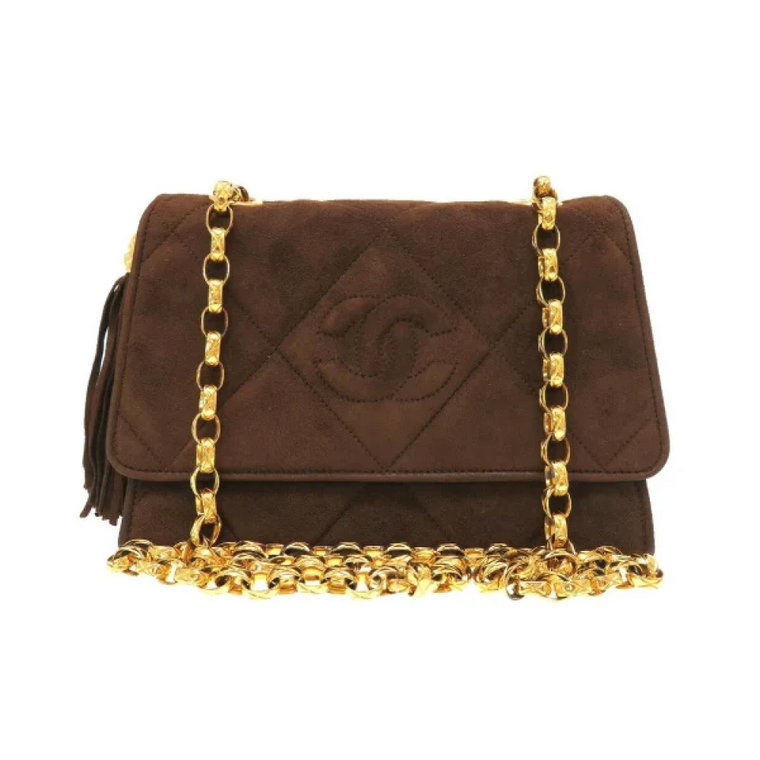 Pre-owned Suede chanel-bags Chanel Vintage