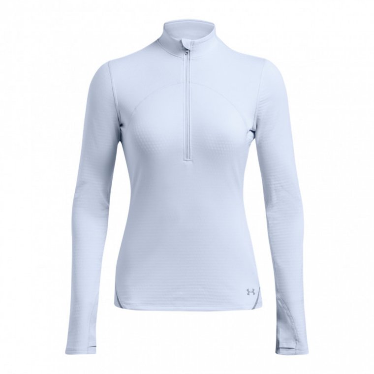 Damski longsleeve treningowy Under Armour Vanish Cw 1/2 Zip - niebieski