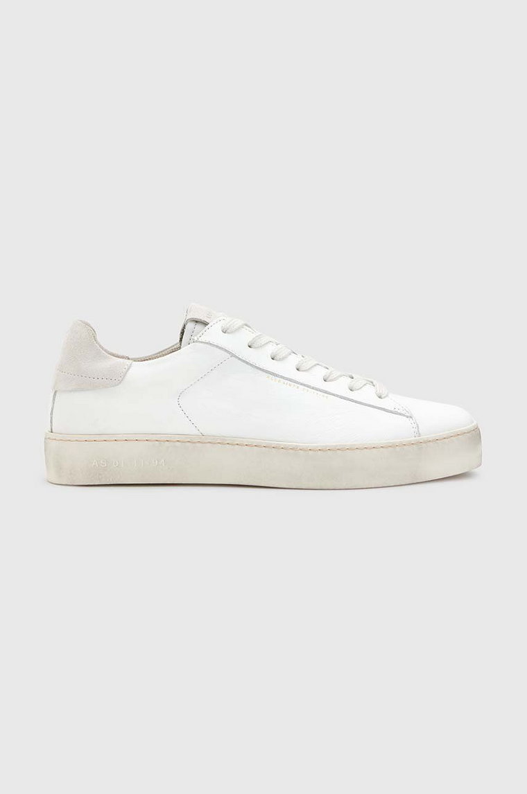 AllSaints sneakersy skórzane Shana Sneaker kolor biały W105FB