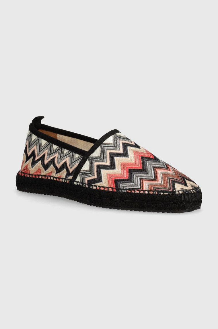 Missoni espadryle Corfu kolor czarny M29_001