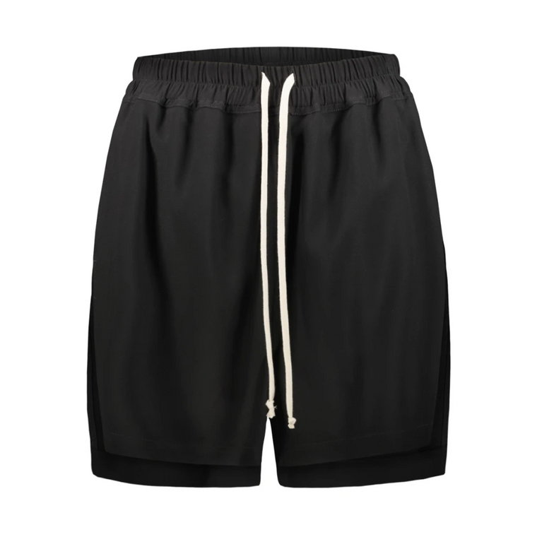 Czarne Shorts Boxers Rick Owens