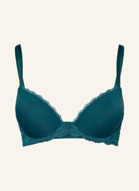 Calvin Klein Biustonosz Push-Up Seductive Comfort Light blau