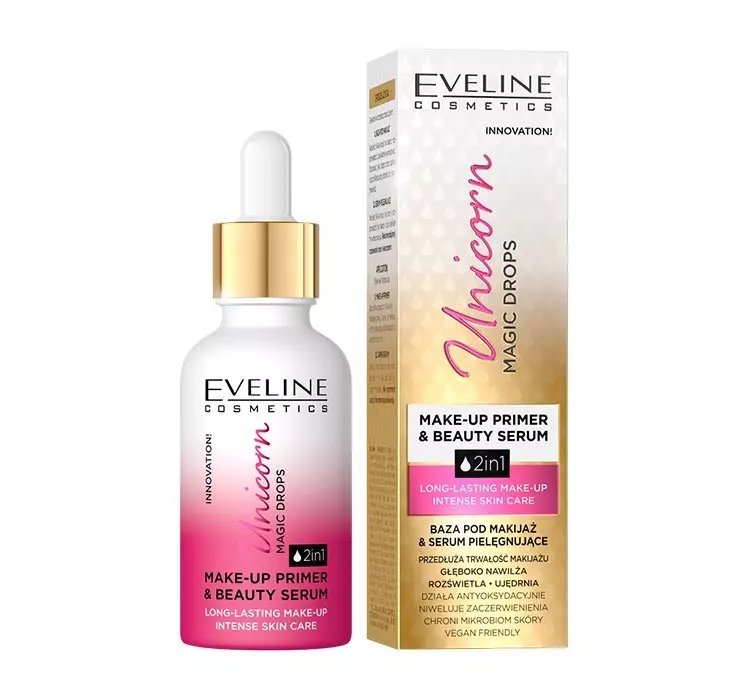 EVELINE UNICORN MAGIC DROPS INNOWACYJNA BAZA SERUM 30ML