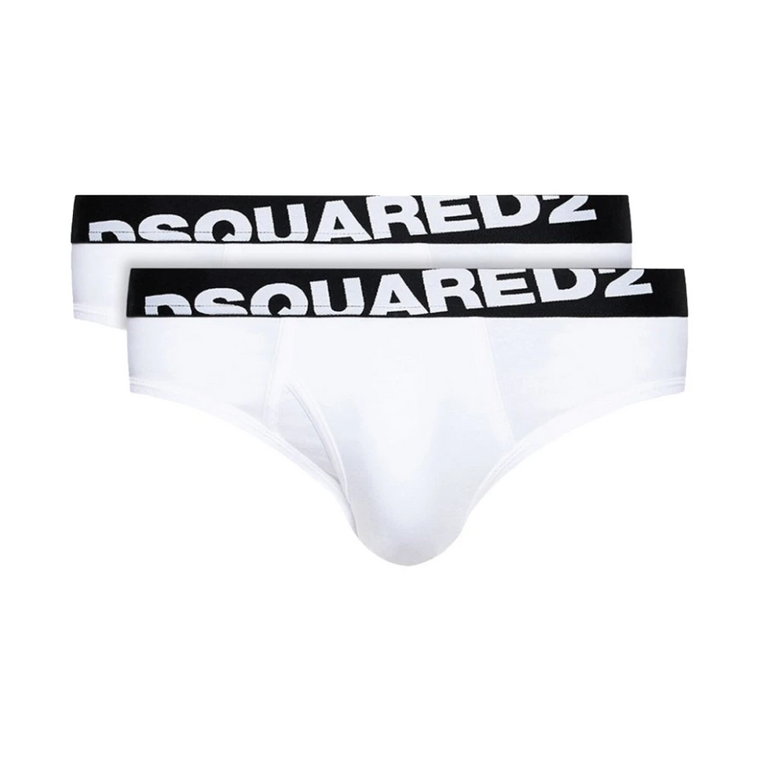 Logo Elastyczny Pas Intymny Slip Dsquared2