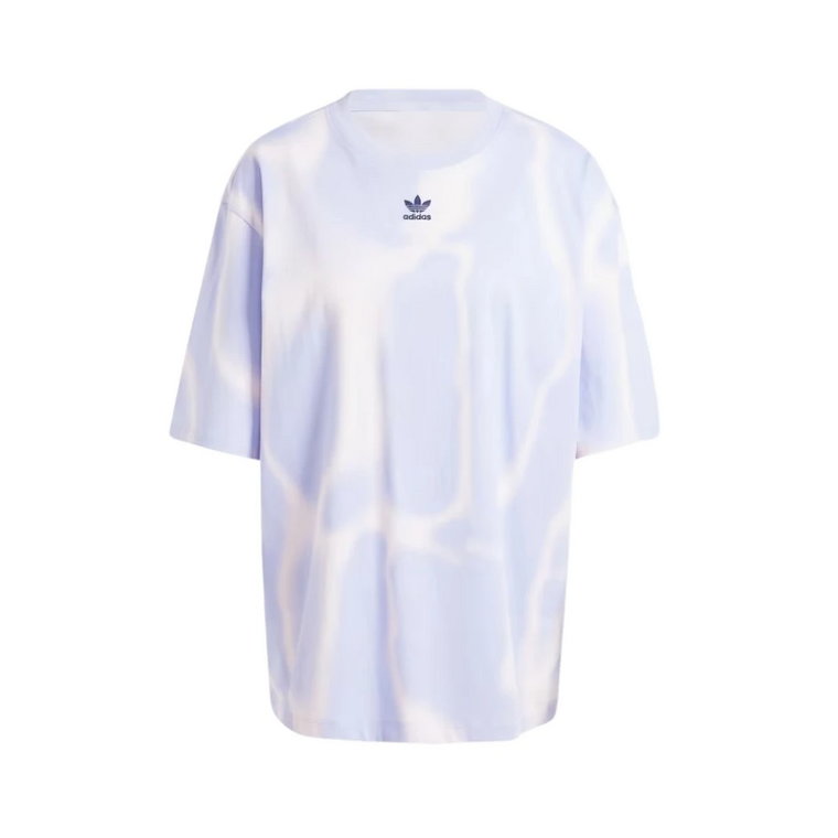 Lilac Dye Allover Print T-shirt Adidas Originals