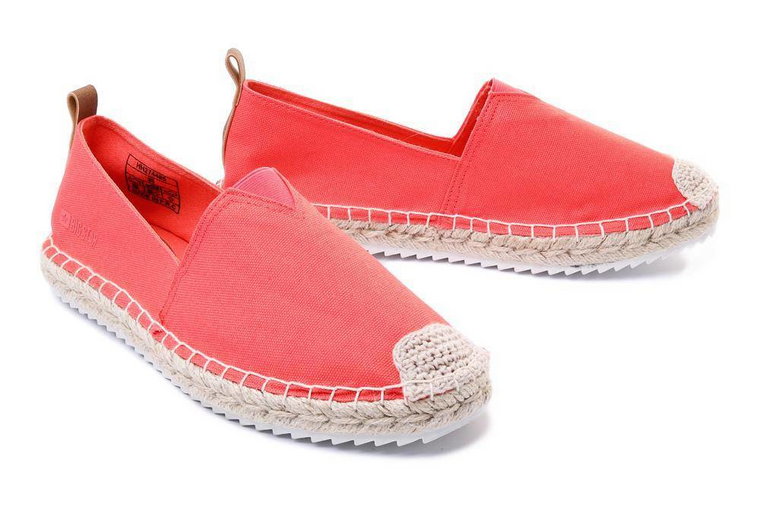 BIG STAR HH274495 koral, espadryle damskie