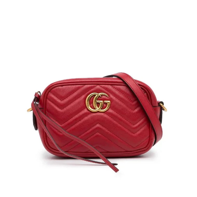 Pre-owned Leather crossbody-bags Gucci Vintage
