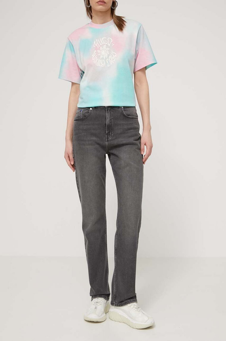 Karl Lagerfeld Jeans jeansy damskie high waist