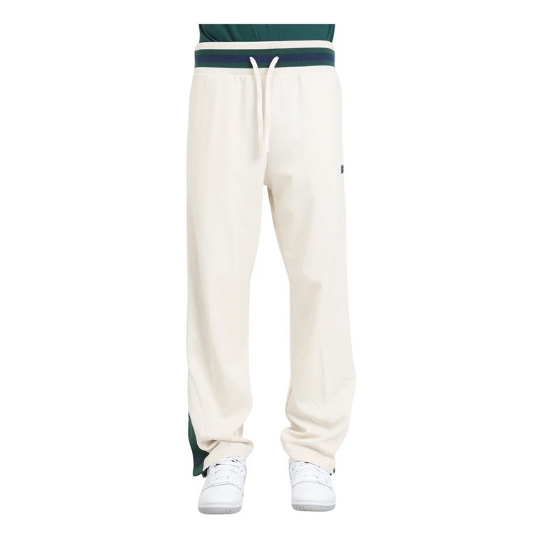 Beżowe i Zielone Sportswear Snap Pant New Balance