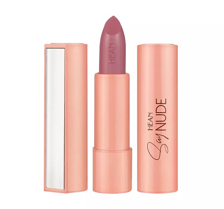 HEAN SAY NUDE LIPSTICK POMADKA DO UST Z LUSTERKIEM 46 HOPE 4,5G