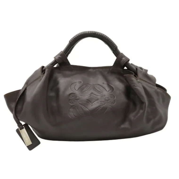 Pre-owned Leather handbags Loewe Pre-owned