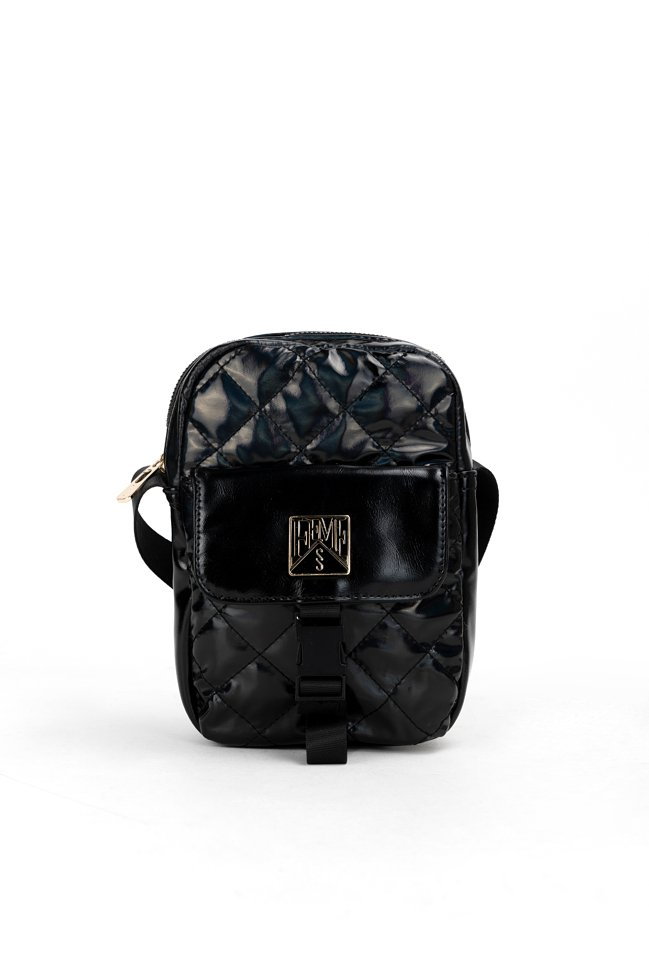 Pikowana torebka crossbody