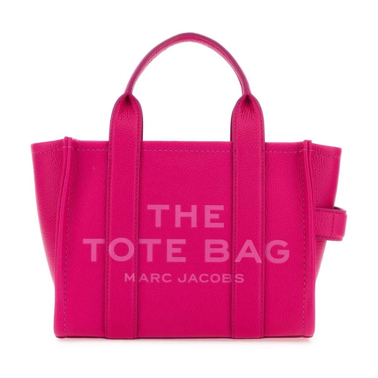 Fuchsia Skórzana Mini Torebka Marc Jacobs