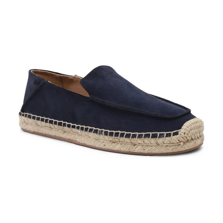 BOSS BLACK Skórzane espadryle Madeira