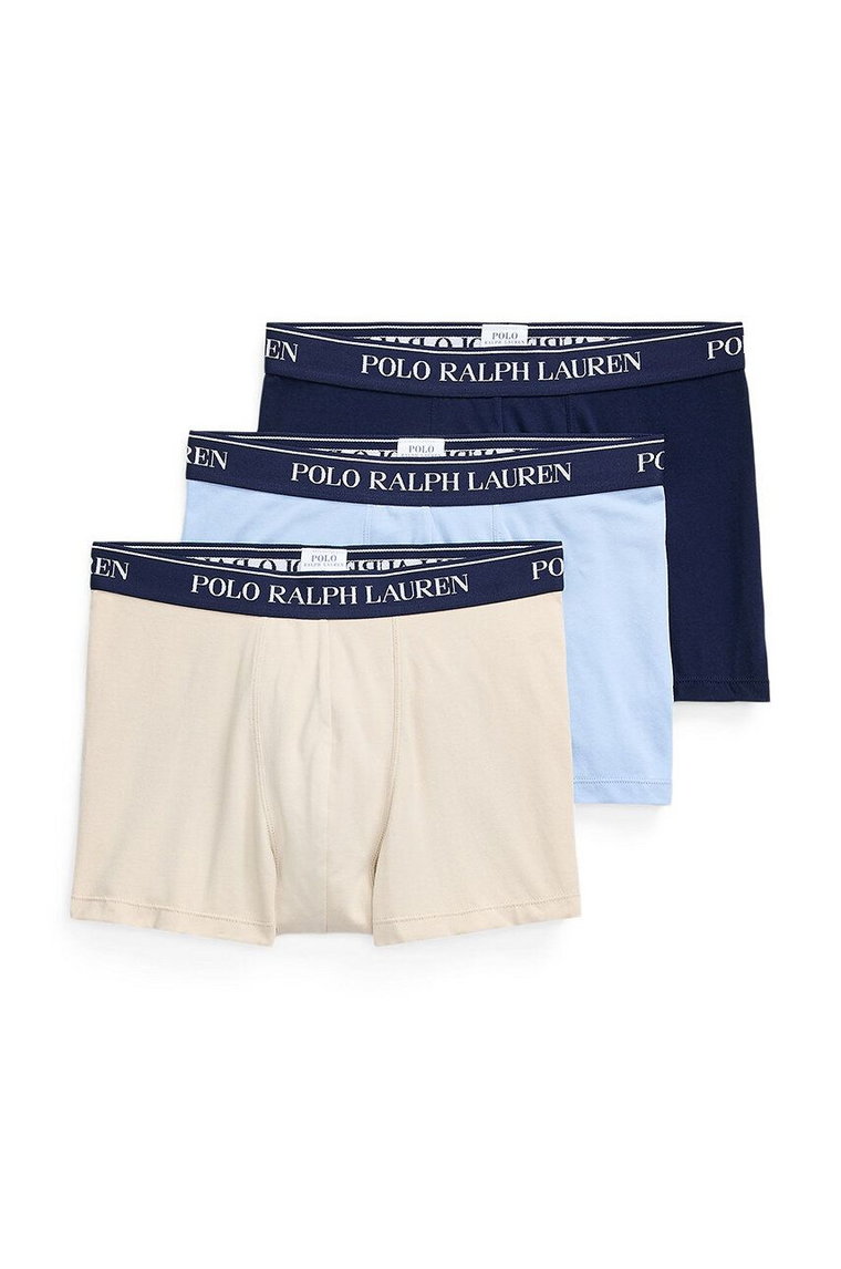 Polo Ralph Lauren bokserki 3-pack męskie kolor niebieski 714830299