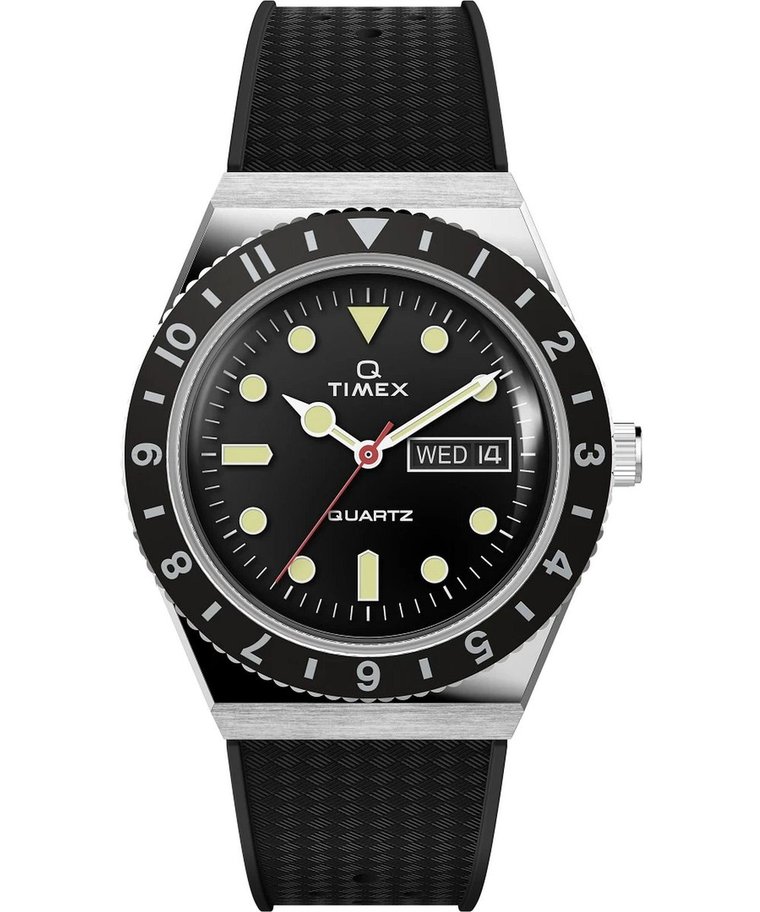 Zegarek Timex Tw2V32000 Męski Czarny Kwarcowy