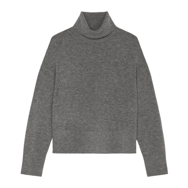 Miękki sweter z golfem w rozmiarze oversize Marc O'Polo