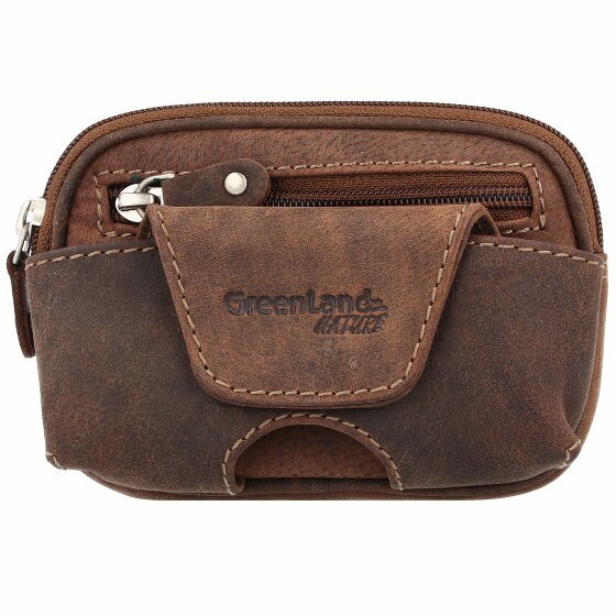 Greenland Nature Montana Fanny Pack Leather 13 cm braun