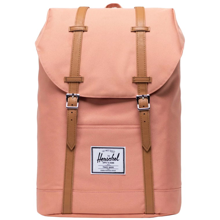 Herschel Retreat Backpack 10066-05838, Damskie, Różowe, plecaki, poliester, rozmiar: One size