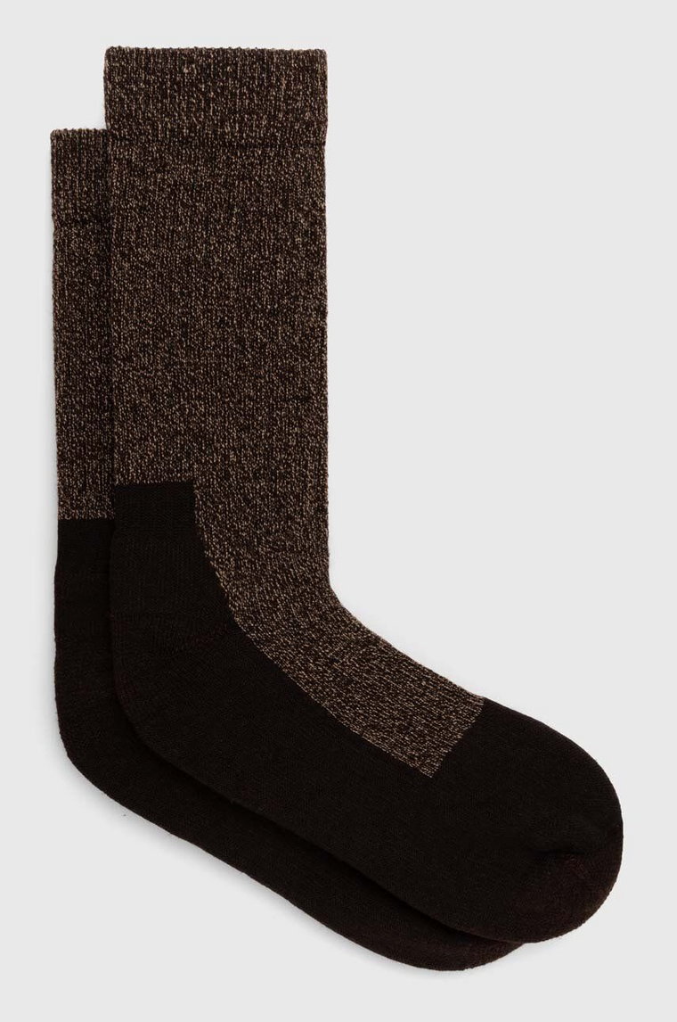 Red Wing skarpetki z domieszką wełny Socks kolor brązowy 97640.09120