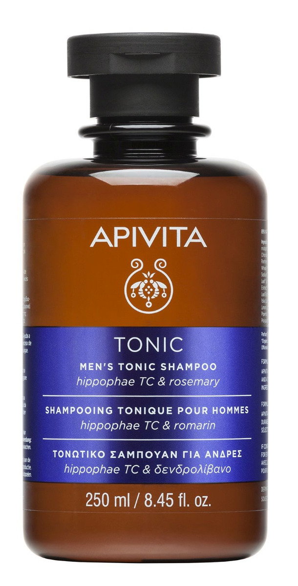 Apivita Tonic - wzmacniający szampon przeciw wypadaniu włosów dla mężczyzn 250ml